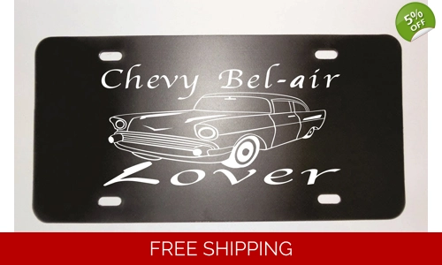 Chevy Bel Air License Plate more items listed forsale Great Gift For Friend